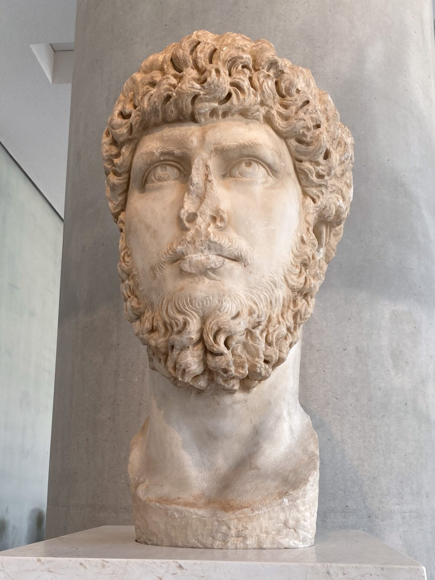 Busto en Museo de la Acrópolis Atenas