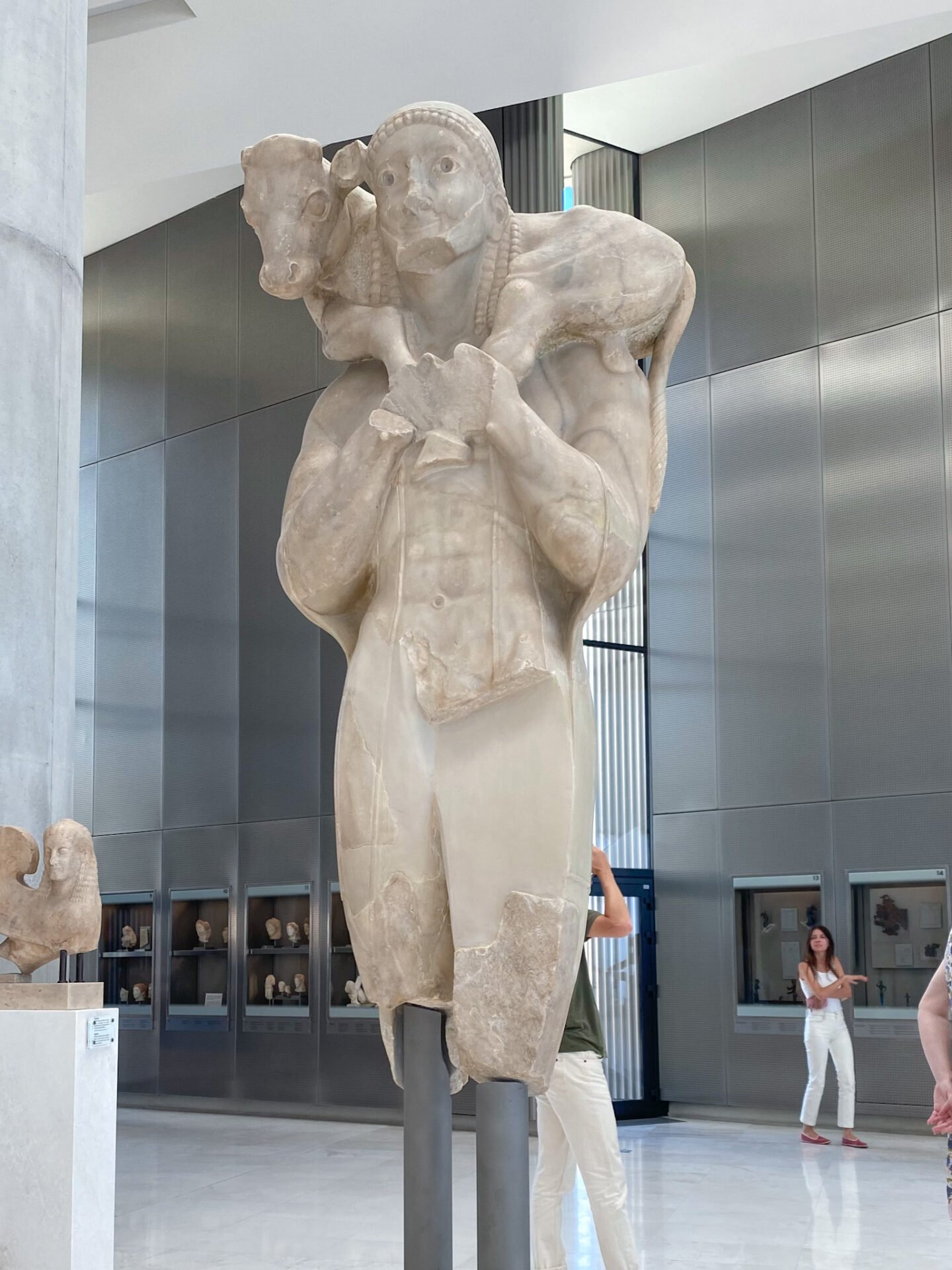 Moscóforo en Museo Acrópolis Atenas